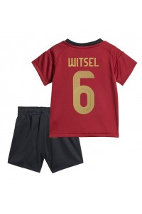 Fotbalové Dres Belgie Axel Witsel #6 Dětské Domácí Oblečení ME 2024 Krátký Rukáv (+ trenýrky)